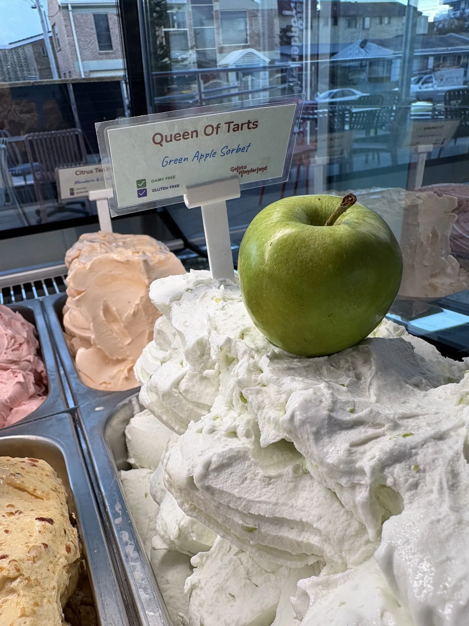Green Apple — Green Apple Sorbet at Gelato Wonderland