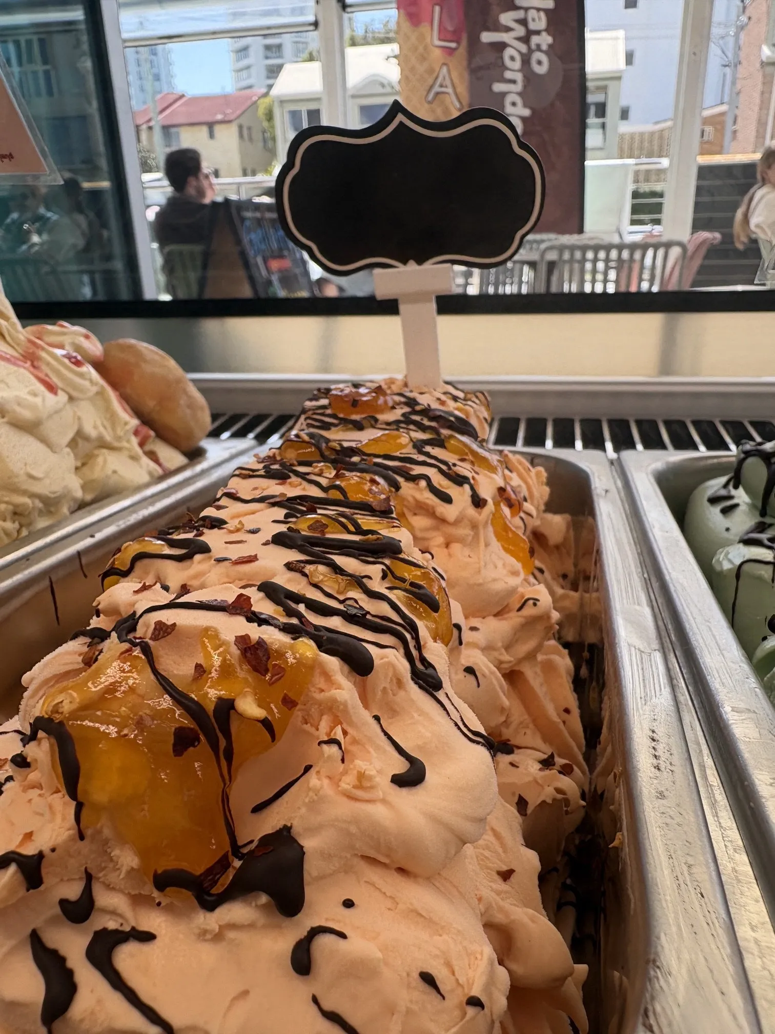 Spicy Orange — Spicy Orange Gelato at Gelato Wonderland