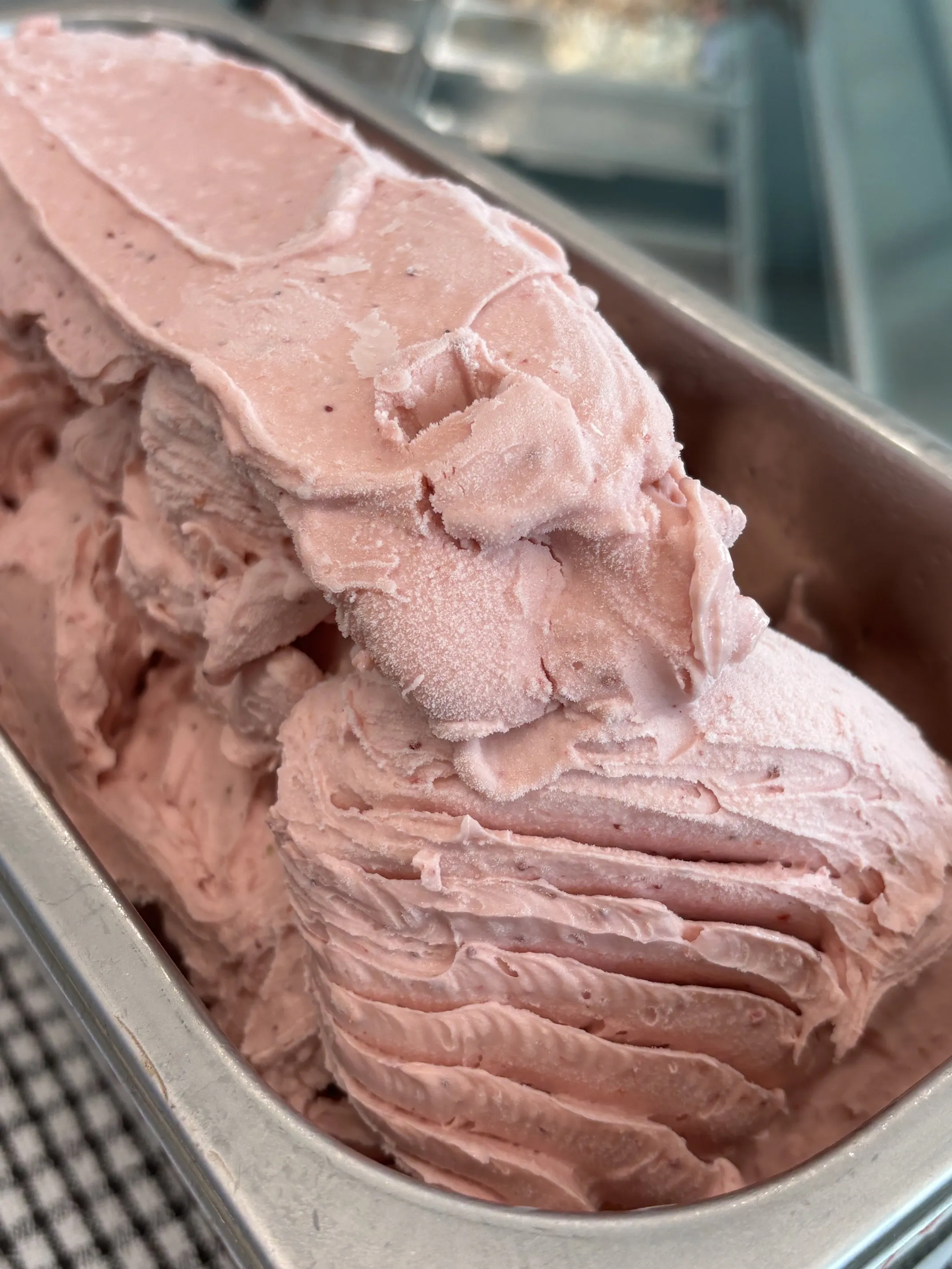 Strawberry โ Strawberry Sorbet at Gelato Wonderland